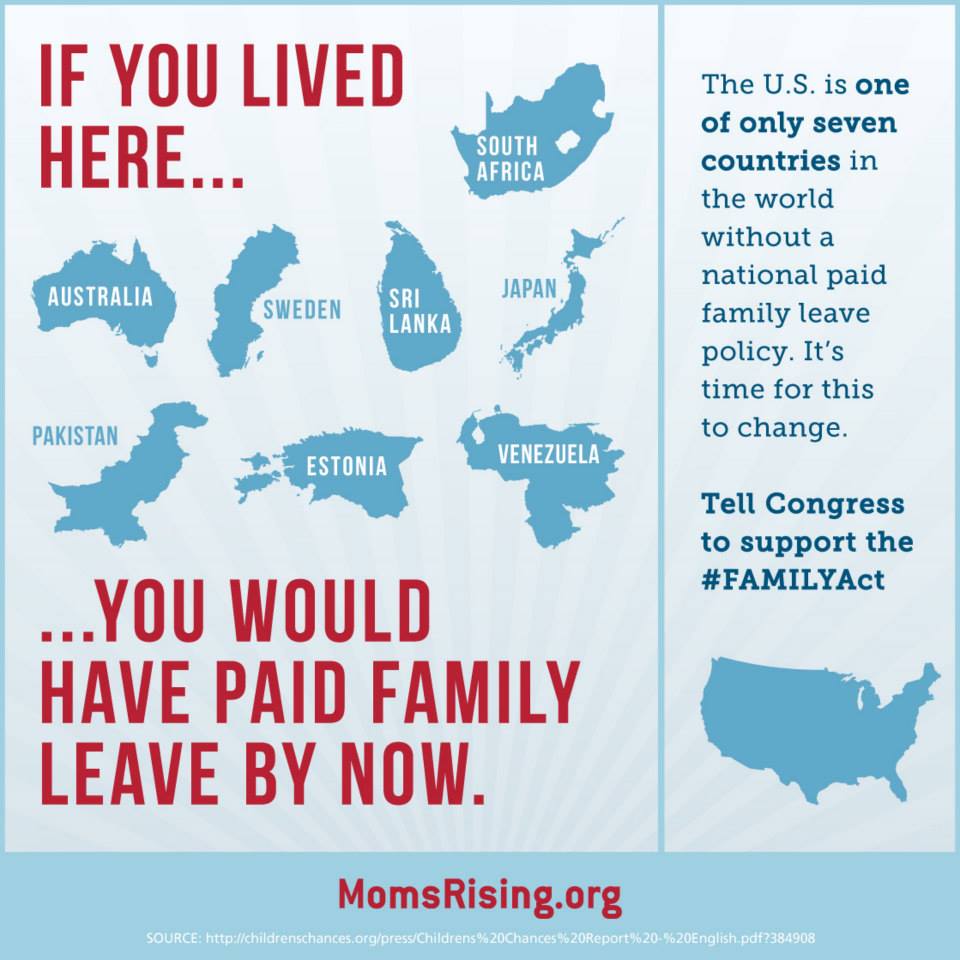 Tell your Senator to cosponsor the FAMILY Act! MomsRising