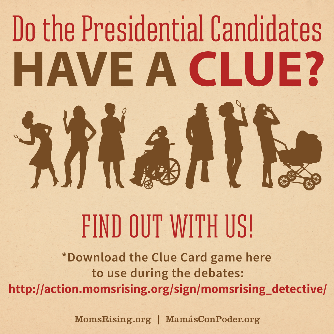 Do the Presidential Candidates Have A Clue? Debate One MomsRising