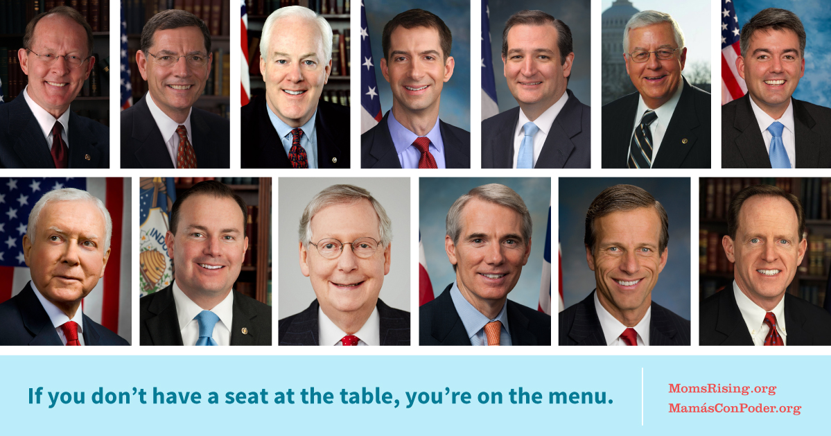 Sign on—If you don’t have a seat at the table, you’re on the menu ...