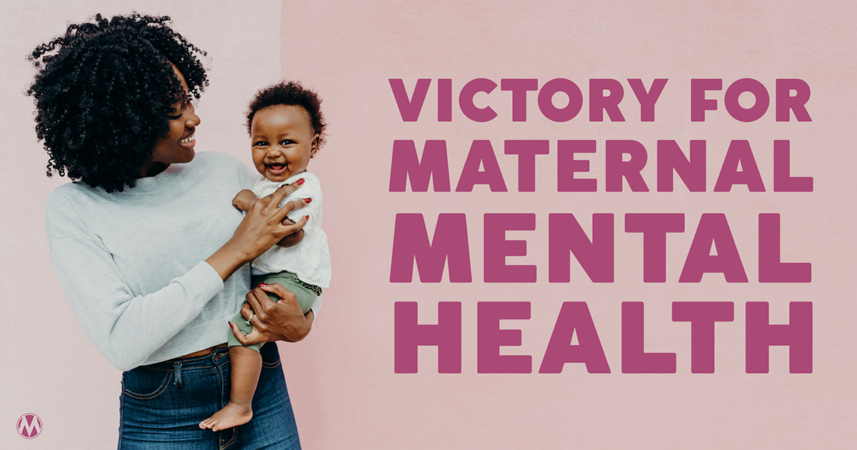 Stepping Into The Light Of Triumph For Maternal Mental Health! | MomsRising